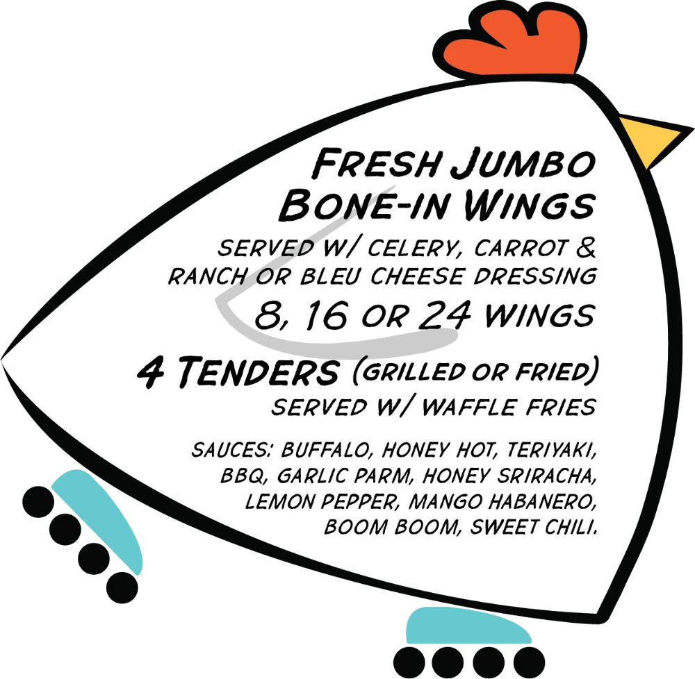 www.lennyz.pizza - CHICKEN - rollerblading